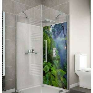 Wallplex fürdőszobai dekorpanel Jungleleaves 120 x 200 cm kép