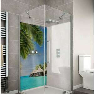 Wallplex fürdőszobai dekorpanel Bora Bora 90 cm x 200 cm kép