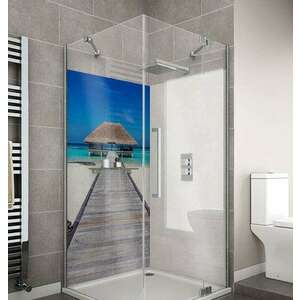 Wallplex fürdőszobai dekorpanel Móló 90 cm x 200 cm kép