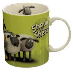 Shaun, a bárány porcelán bögre kép