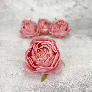 Százlevelű rózsa fej - rózsaszín 4db/csomag kép