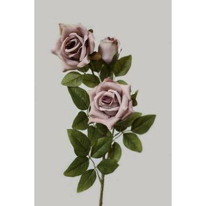 Lila mű rózsahármas 85cm kép