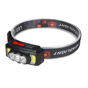 HX-810S fejlámpa 5 extra erős LED-del és 7 világítási móddal (BBL) kép