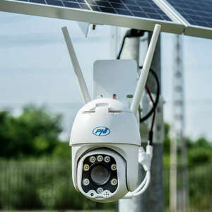 PNI IP60 élő PTZ videó megfigyelő kamera napelemmel 2MP GSM 4G SI... kép