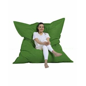 Giant Cushion 140x180 - Green Babzsákfotel 140x30x180 Zöld kép