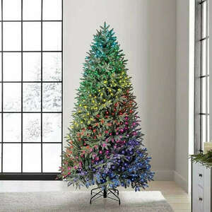 Mercaton® mesterséges karácsonyfa beépített LED telepítéssel, Vez... kép
