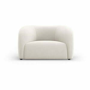 Fehér bársony fotel Santi – Interieurs 86 kép