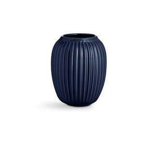 Hammershoi sötétkék agyagkerámia váza, magasság 20 cm - Kähler Design kép
