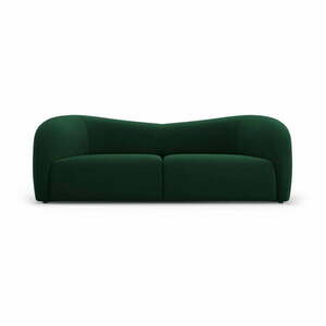 Sötétzöld bársony kanapé 197 cm Santi – Interieurs 86 kép