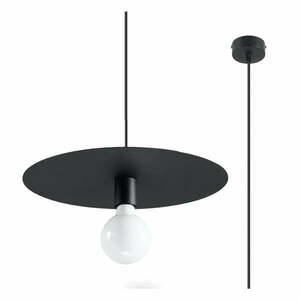 Fekete függőlámpa ø 40 cm Livago – Nice Lamps kép
