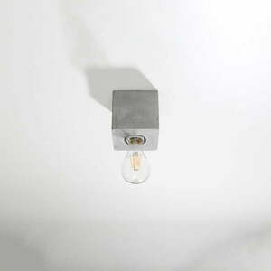 Szürke mennyezeti lámpa 10x10 cm Gabi – Nice Lamps kép
