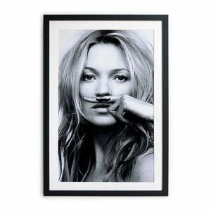 Kate Moss keretezett poszter, 40 x 30 cm - Little Nice Things kép