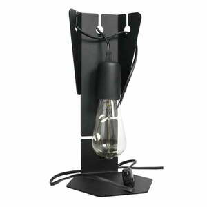 Fekete asztali lámpa (magasság 31 cm) Viking – Nice Lamps kép
