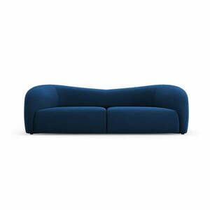 Kék bársony kanapé 237 cm Santi – Interieurs 86 kép