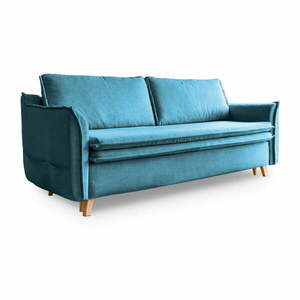 Türkiz kinyitható kanapé 225 cm Charming Charlie – Miuform kép