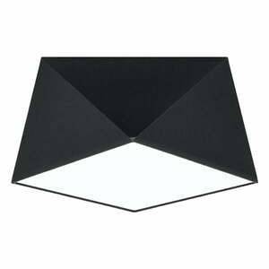 Fekete mennyezeti lámpa 25x25 cm Koma – Nice Lamps kép