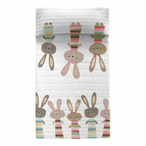 Pamut gyerek ágytakaró 260x180 cm Rabbit family – Moshi Moshi kép