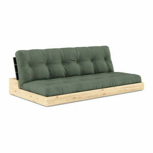 Zöld kinyitható kanapé 196 cm Base – Karup Design kép