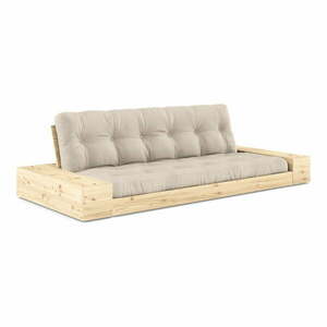 Bézs kinyitható kanapé 244 cm Base – Karup Design kép