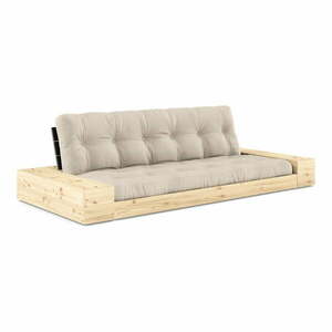 Bézs kinyitható kanapé 244 cm Base – Karup Design kép