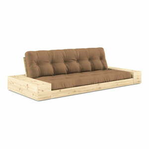 Barna kinyitható kanapé 244 cm Base – Karup Design kép