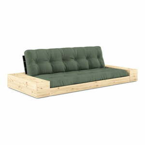Zöld kinyitható kanapé 244 cm Base – Karup Design kép