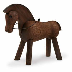 Bojesen Denmark Horse dekorációs figura tömör diófából - Kay kép