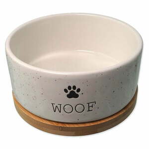 Kerámia tálka kutyáknak ø 16 cm Dog Fantasy WOOF – Plaček Pet Products kép