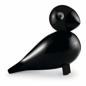 Bojesen Denmark Songbird Ravn fekete dekorációs figura tömör bükkfából - Kay kép