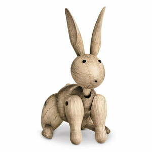 Bojesen Denmark Rabbit dekorációs figura tömör tölgyfából - Kay kép