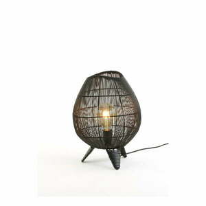 Fekete asztali lámpa (magasság 37 cm) Yumi – Light & Living kép