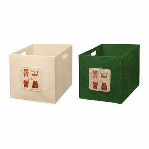 Textil játéktároló doboz szett 2 db-os – Mioli Decor kép