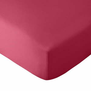 Sötét rózsaszín gumis lepedő 135x190 cm So Soft Easy Iron – Catherine Lansfield kép