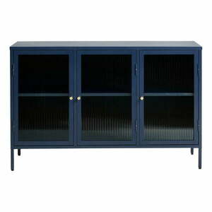 Bronco kék fém tálalószekrény, magasság 85 cm - Unique Furniture kép