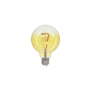 LED Izzó FILAMENT SHAPE G95 E27/4W/230V 1800K sárga kép