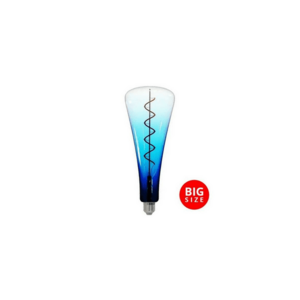 LED Izzó FILAMENT SHAPE T110 E27/5W/230V 1800K kék kép