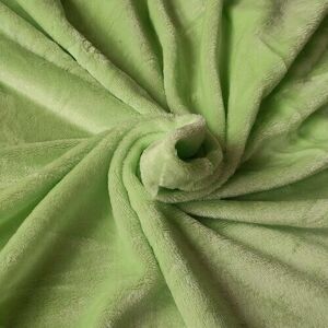 Mikroplüss lepedő zöld, 90 x 200 cm, 90 x 200 cm kép