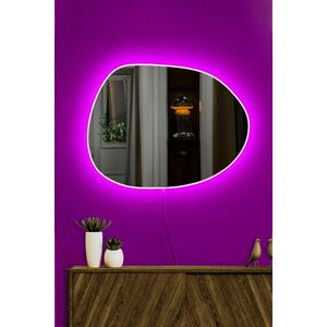 Piago Tükör LED -es világítással 60x46 Rózsaszín kép