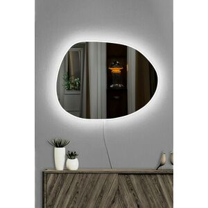 Piago Tükör LED -es világítással 60x46 fehér kép