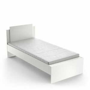 Life egy/kétszemélyes ágy 90x200cm Matt fehér kép