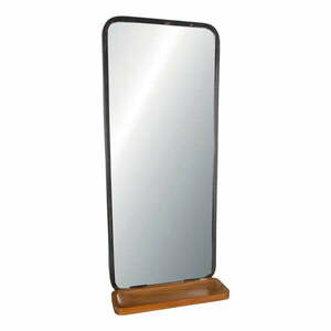 Fali tükör polccal 33.5x76.5 cm – Antic Line kép