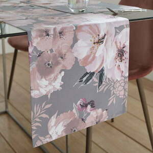 Pamut asztali futó 32x220 cm Dramatic Floral – Catherine Lansfield kép