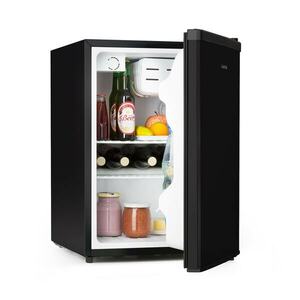 Klarstein Cool Kid, mini hűtőszekrény, 66 liter, 4 liter fagyasztórekesz, 41 dB, F energiahatékonysági osztály, fekete kép