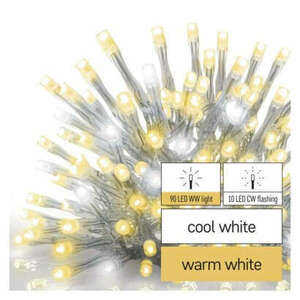 Standard LED sorolható füzér, villogó – jégcsapok, 2, 5 m, kültéri... kép