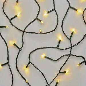 Karácsonyi LED füzér 50LED meleg fehér kép