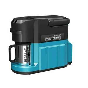 DEDRA Akkumulátoros kávéfőző 18V, Kék kép