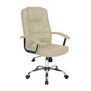 Ergonomikus irodai szék, Bedora Abraj, ekológikus bőr, bézs kép