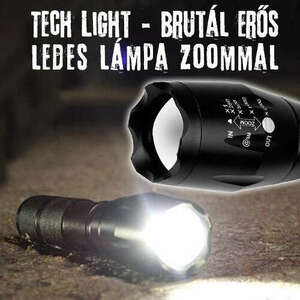 Tech Light brutál erős LEDES lámpa + zoom kép