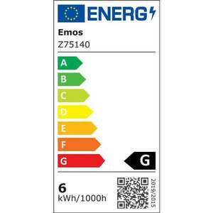 Emos LED fényforrás spot GU10 6W természetes fehér (Z75140) (Emos... kép