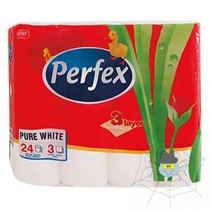 Toalettpapír PERFEX 3 réteg 24 tekercs kép